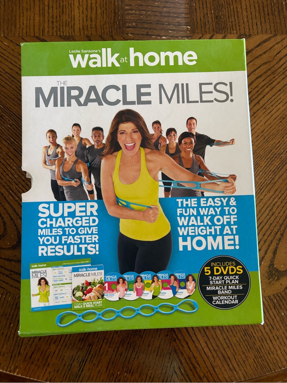 Leslie Sansone Walk at Home: Miracle Miles! Workout DVD Set